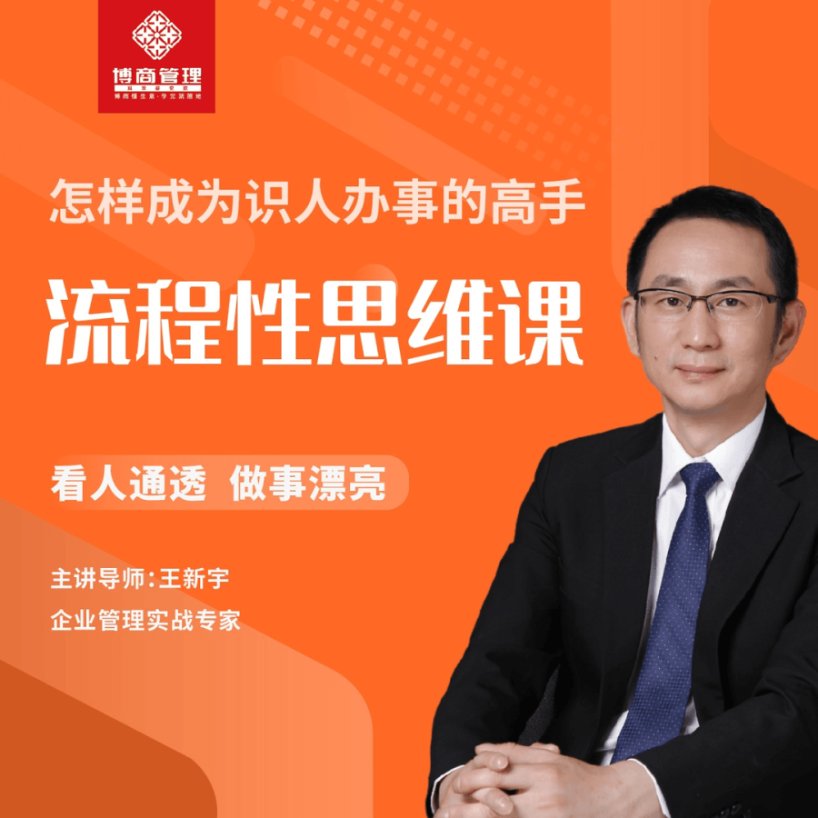 王新宇《流程性思维课》