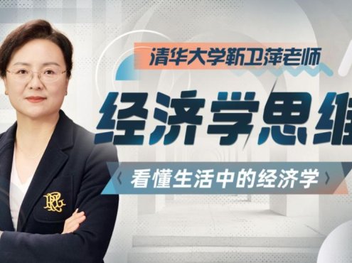 清华大学靳卫萍老师：经济学思维30讲