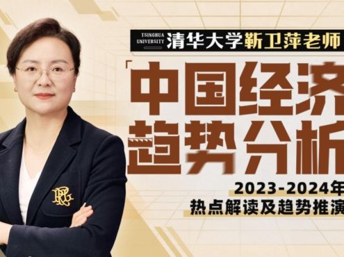 清华大学靳卫萍老师：中国经济趋势分析