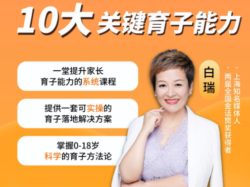 白瑞育子规划在线视频课